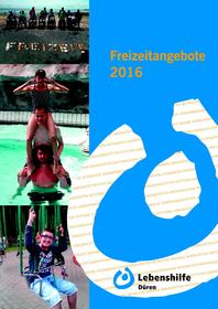 Cover Freizeitprogramm 2016