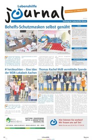 Titelseite Lebenshilfe Journal III 2020