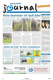Titelseite Lebenshilfe Journal II 2021