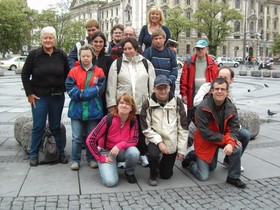 Reisegruppe in M?nchen
